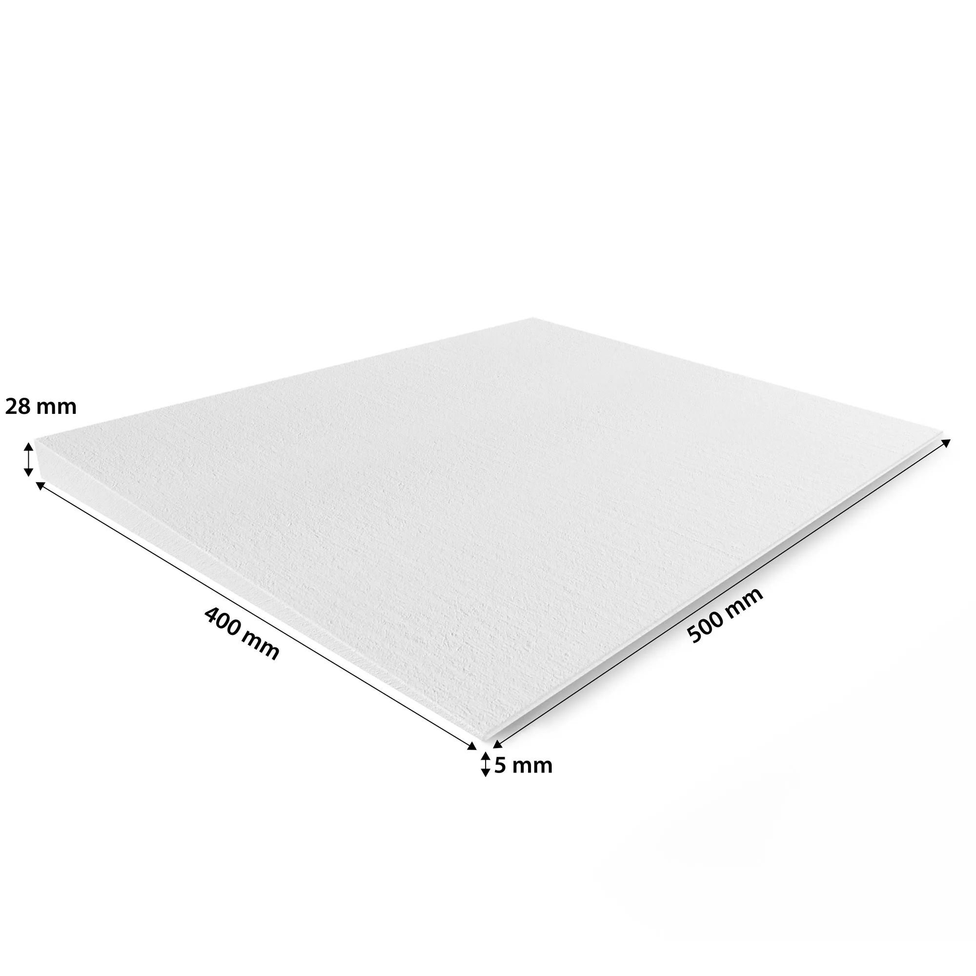 Keilplatten (500 x 400 x 28/5 mm) – Bild 2