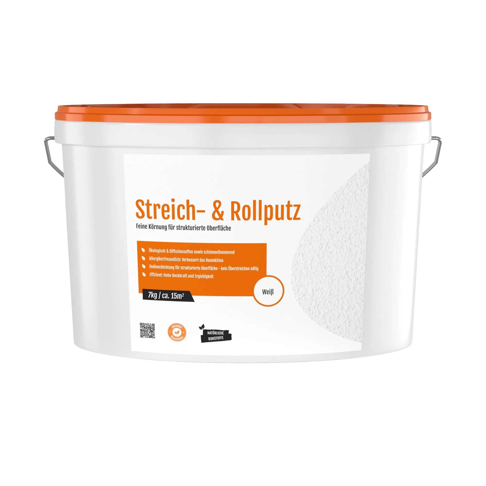 Renovierpaket 25mm (Klimaplatten 1.000x1.000x25mm, Grundierung, Kleber, Spachtel & Farbe oder Streich- und Rollputz) – Bild 8