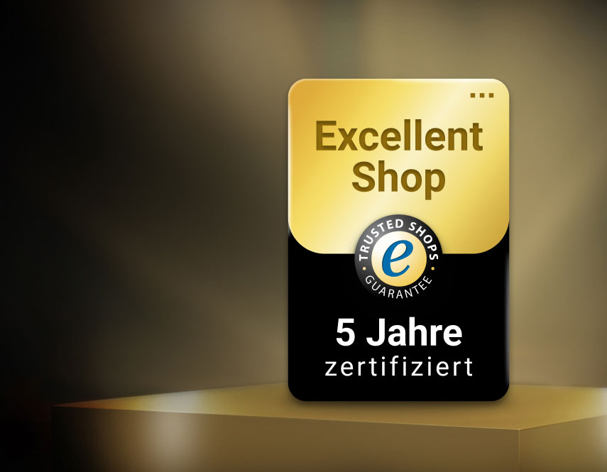 5 Jahre Excellent Shop